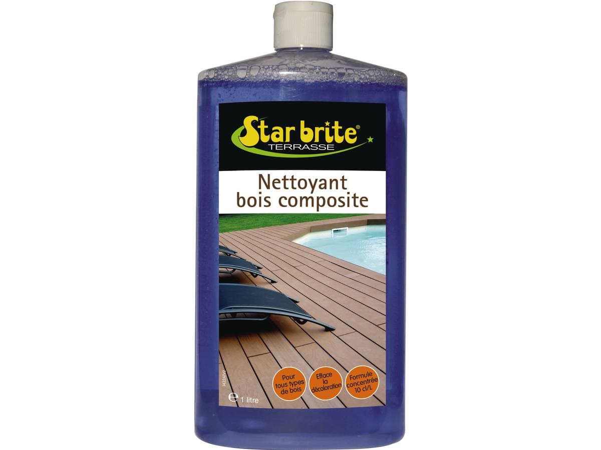 Nettoyant terrasse concentré spécial Bois composite - 1 L
